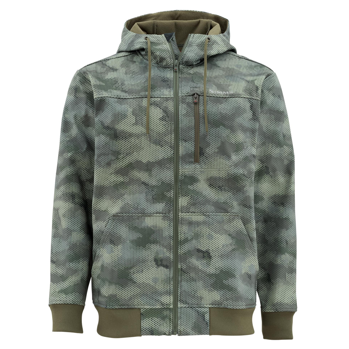Closeout Rogue Fleece Hoody River Camo Size XL Simms