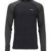 M'S LIGHTWEIGHT BASELAYER TOP BLACK