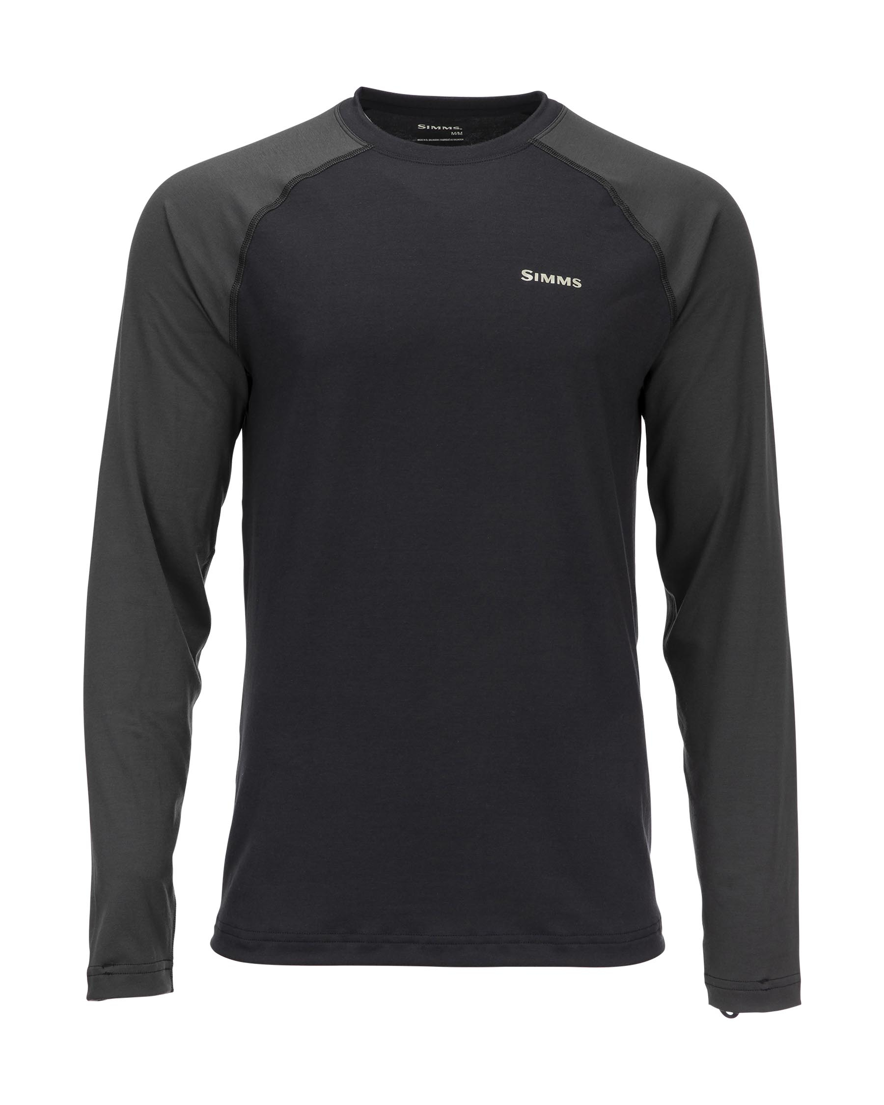 M’S LIGHTWEIGHT BASELAYER TOP BLACK