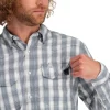 camisa Simms BIG SKY BLACK PLAID - Imagen 2
