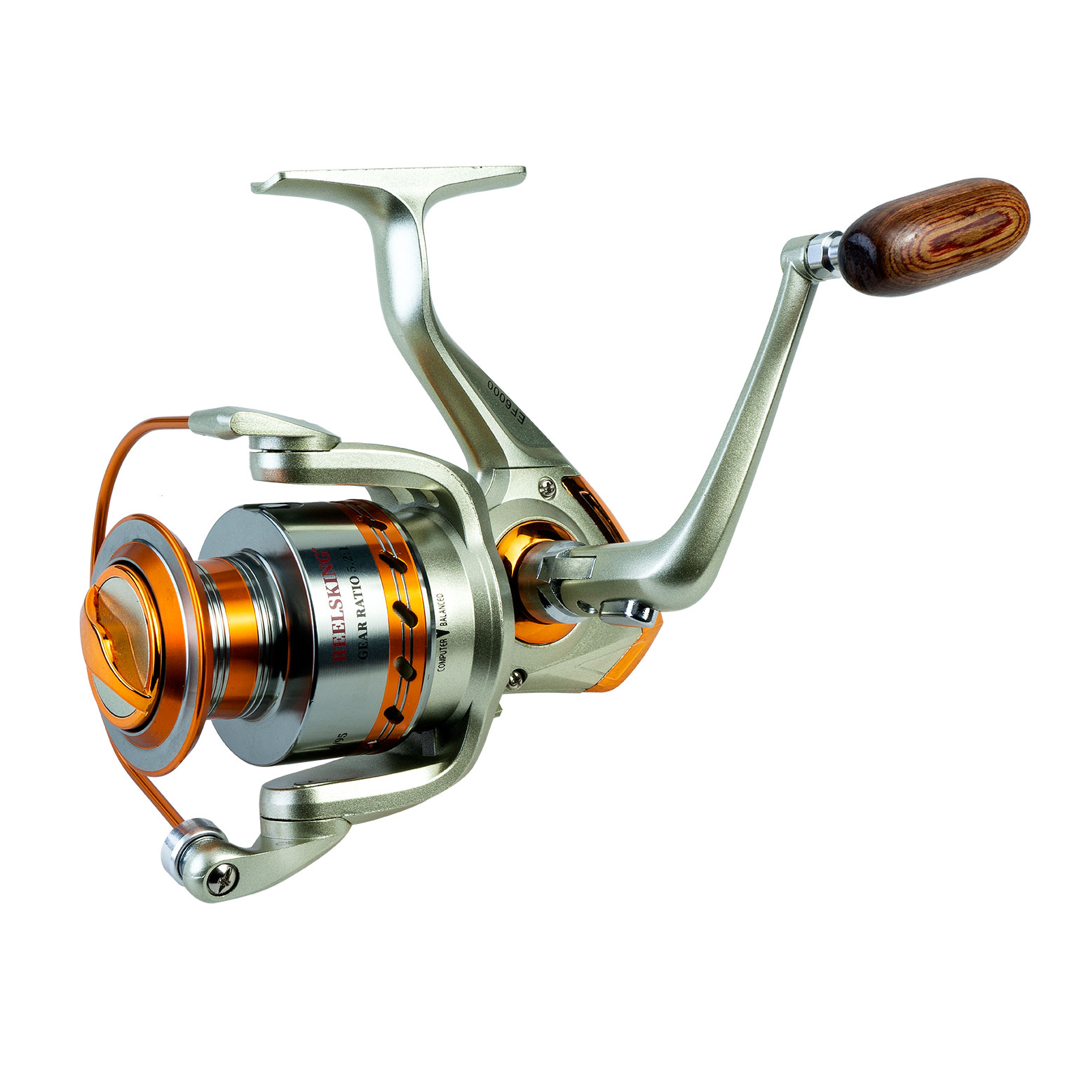 Carrete Pesca Spinning Especies Pequeñas Tamaño 800