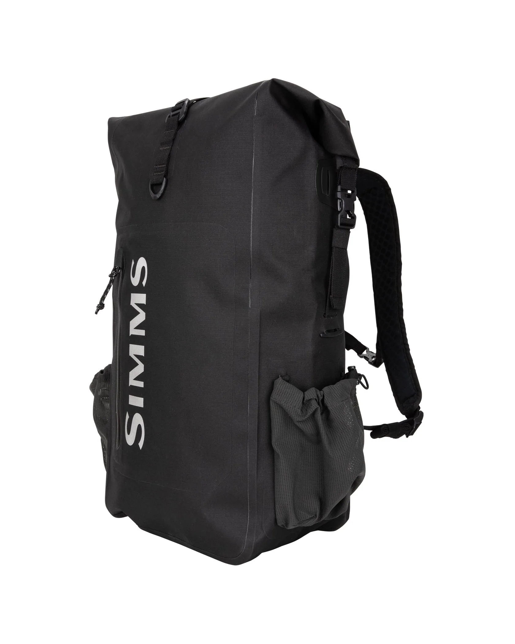 SIMMS DRY CREEK ROLL TOP BACKPACK BLACK