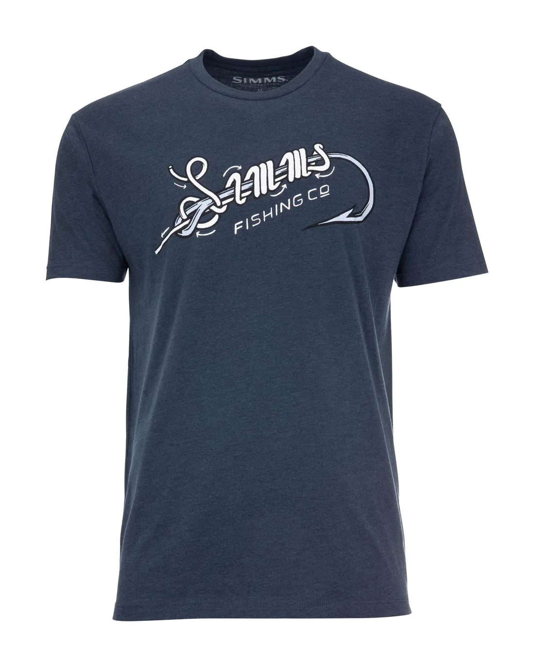 SPECIAL KNOT T-SHIRT NAVY HEATHER