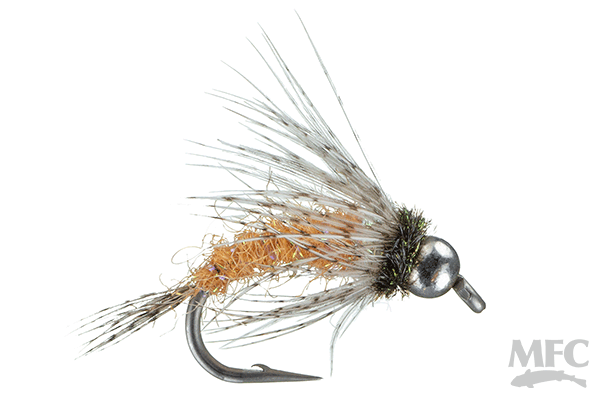 Anderson’s Tungsten BH Bird Of Prey – October Caddis #08