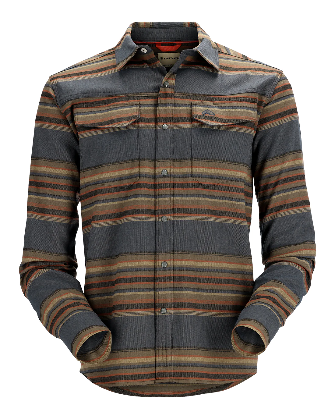 SIMMS GALLATIN FLANNEL LS SHIRT MULTICOLORED STRIPE