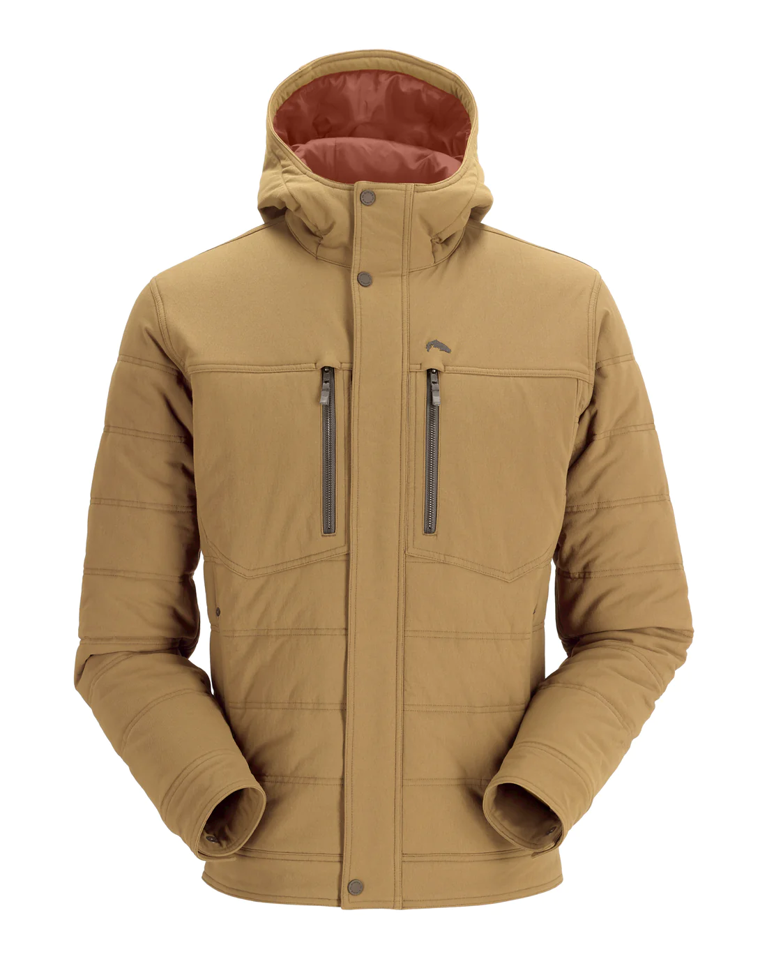 Simms Cardwell Hooded Jacket Camel
