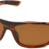 anteojo polarizado coil Shiny Tiger Tort - Brown Lens