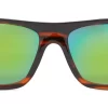 anteojo polarizado coil Shiny Tiger Tort - Brown Lens/Grn Revo Mirror - Imagen 3
