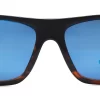 anteojo polarizado coil Shiny Tiger Tort - Brown Lens/blue Revo Mirror - Imagen 3