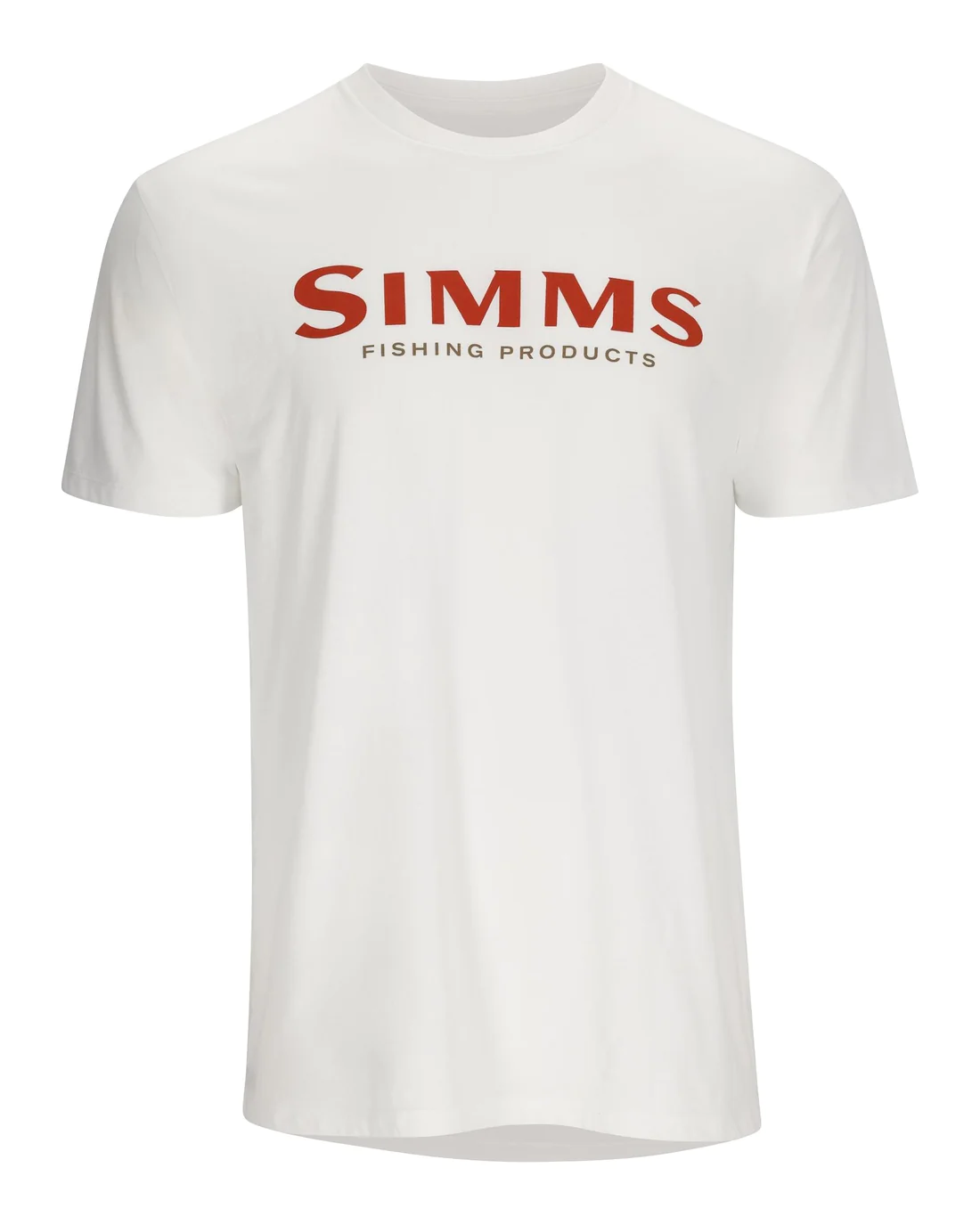 SIMMS LOGO  T-SHIRT White