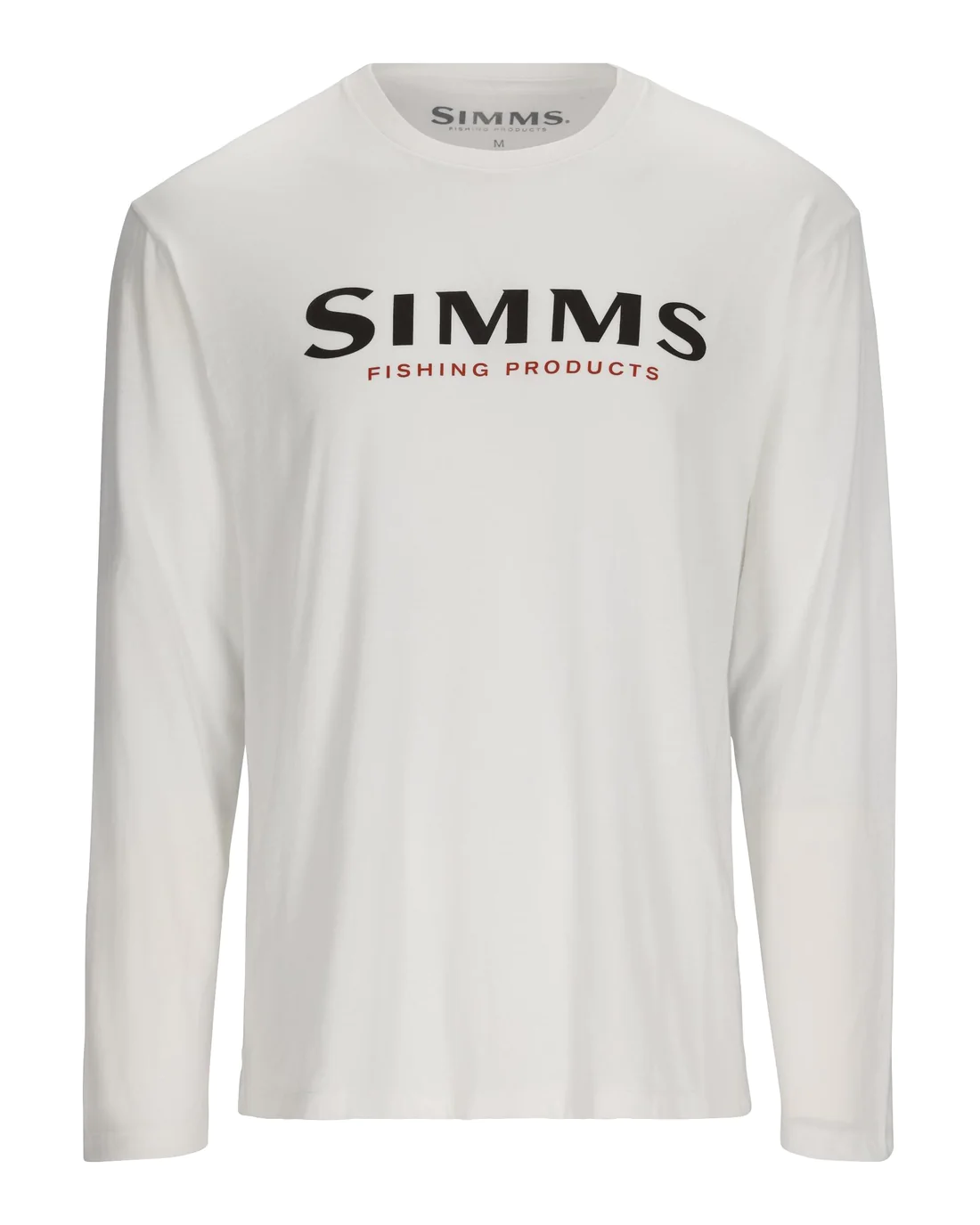 SIMMS Logo Ls Shirt White