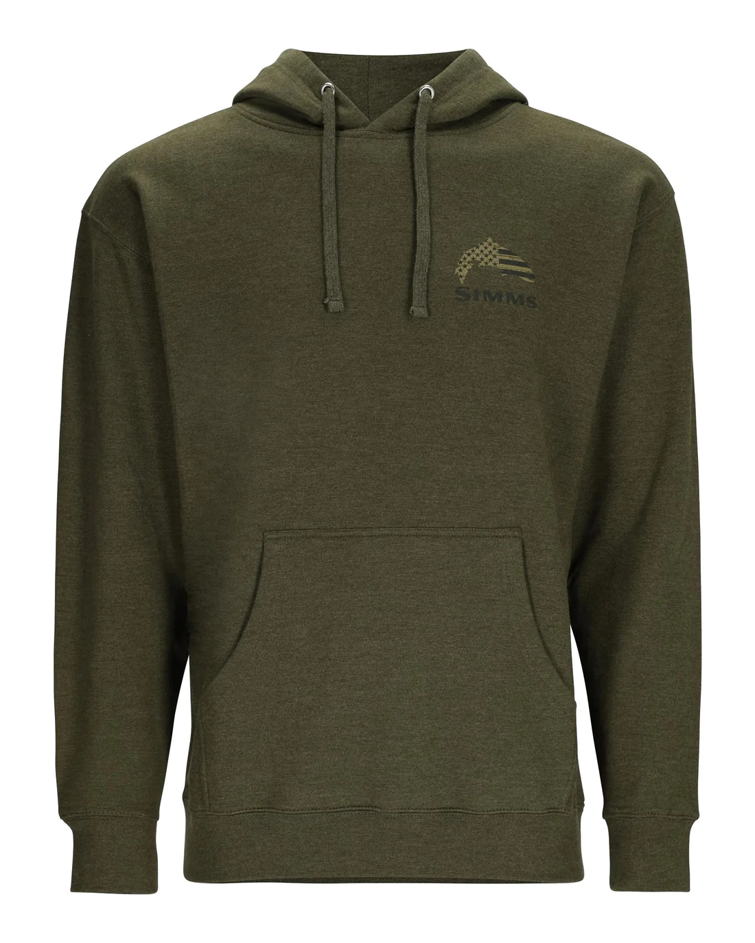 Poleron Simms Wooden Flag Trout Hoody