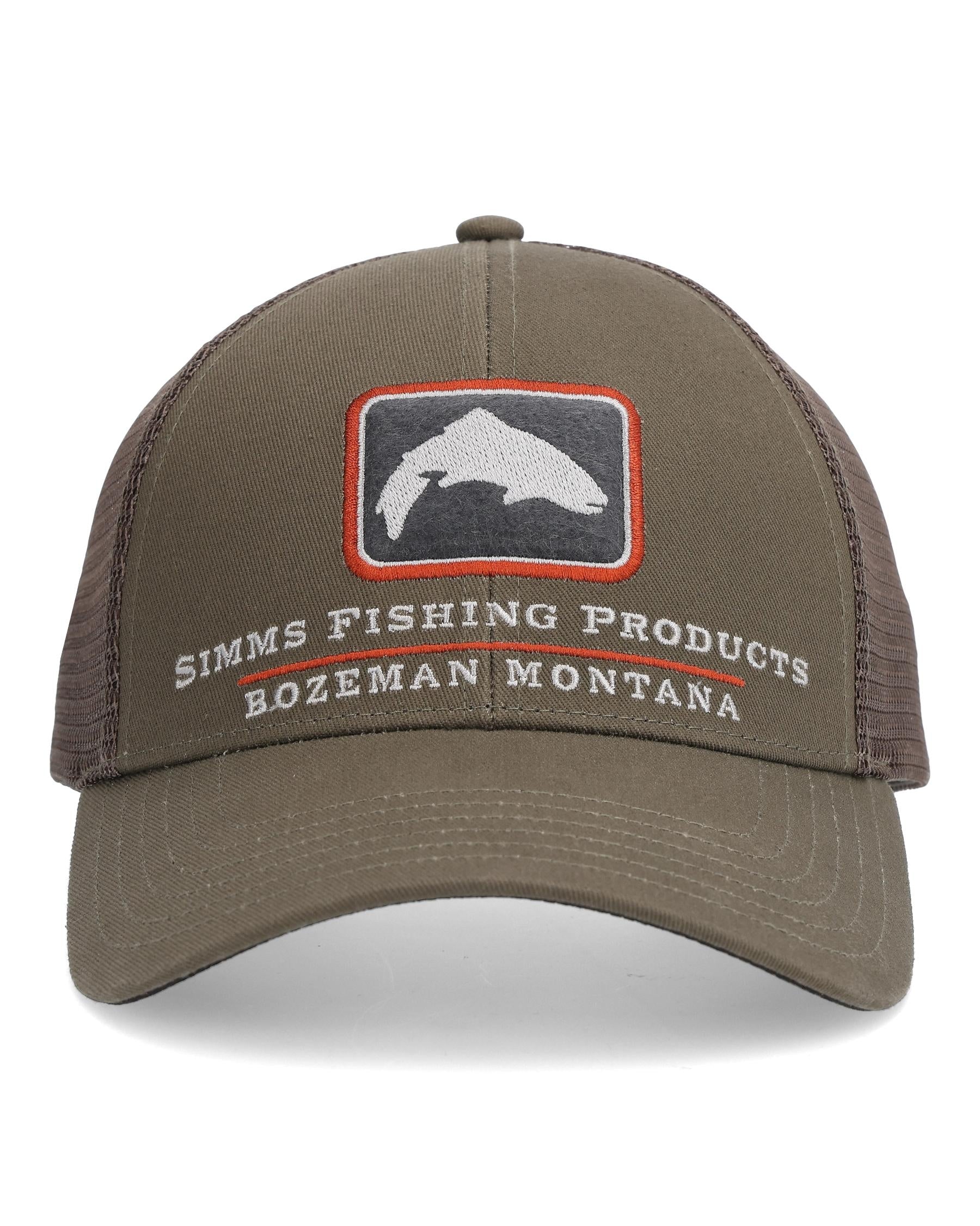 TROUT ICON TRUCKER HICKORY