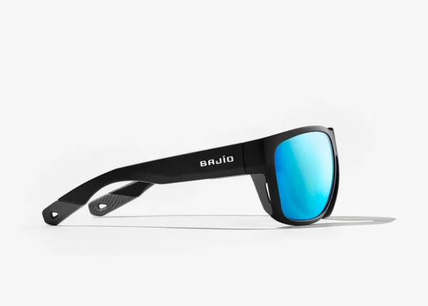 Anteojos Bajio las rocas matte black /blue mirror glass - Imagen 2
