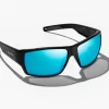 Anteojos Bajio Vega black matte /blue mirror glass