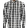 camisa Simms BIG SKY BLACK PLAID