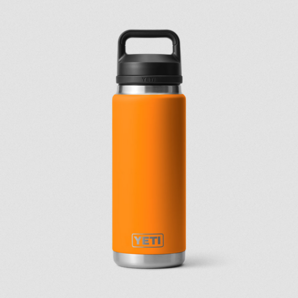 Botella YETI Rambler 770 ML Chug king crab orange