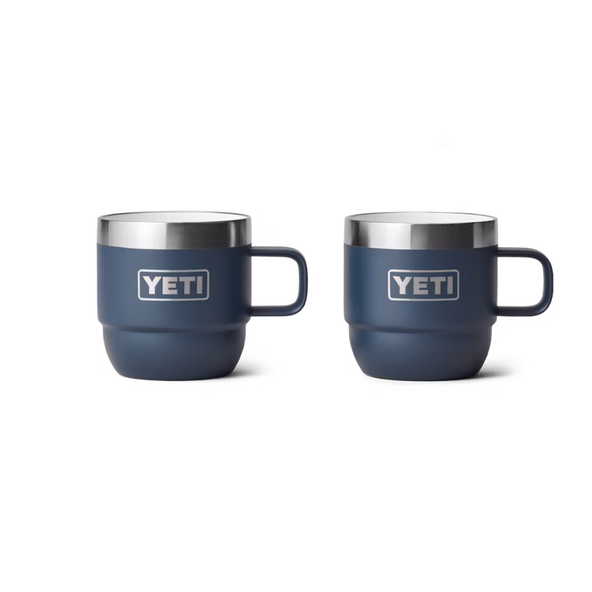 Yeti Rambler 6 Oz Mug 2 Pack Navy