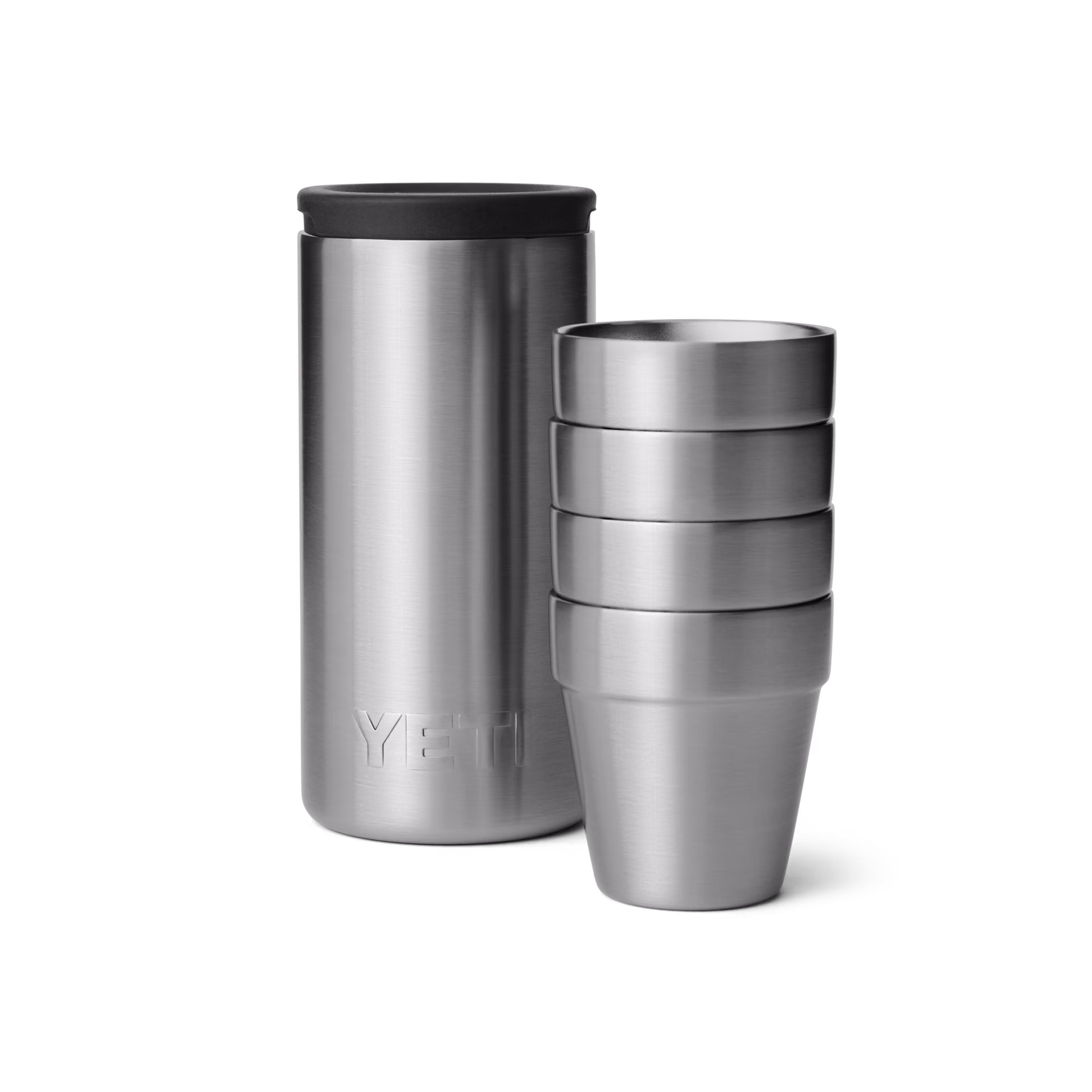 YETI SHOT GLASSES & CASE Stainless Steel