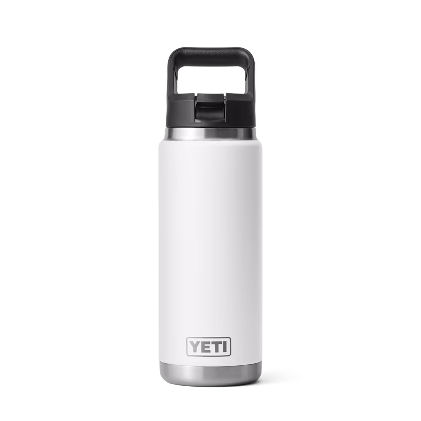 Yeti  Rambler®Straw Botella De 26 Oz (769 Ml) White