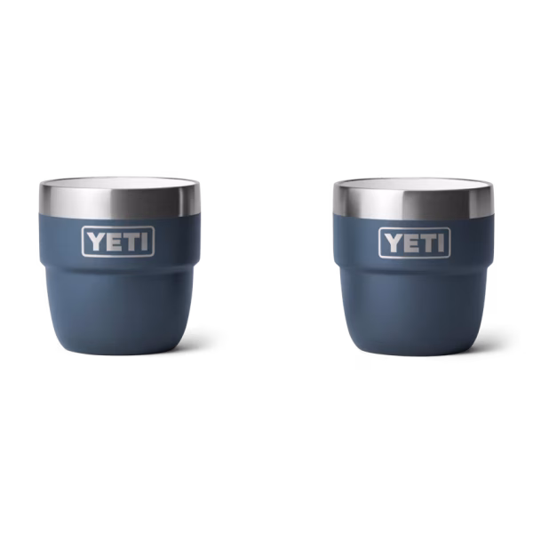 YETI  Rambler® Vasos apilables de 4 oz (118 ml) NAVY
