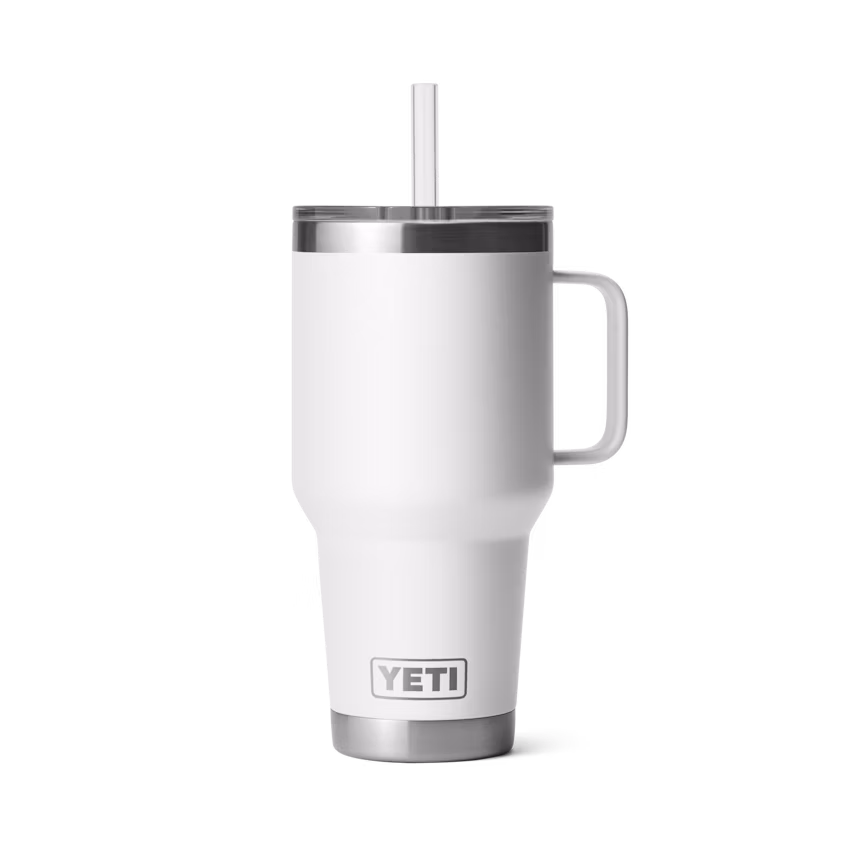 YETI Rambler® Vaso Con Sorbete De 35 Oz (1 L) White
