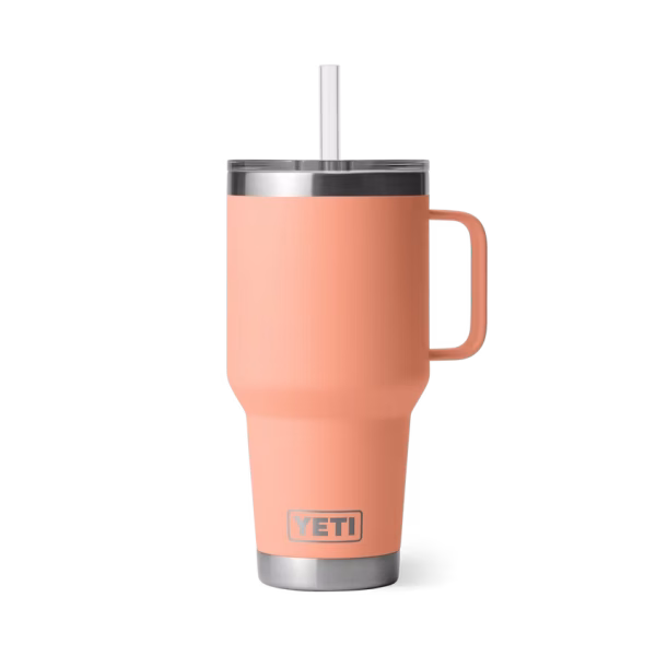 YETI Rambler® Vaso con sorbete de 35 oz (1 L) Lowcountry Peach