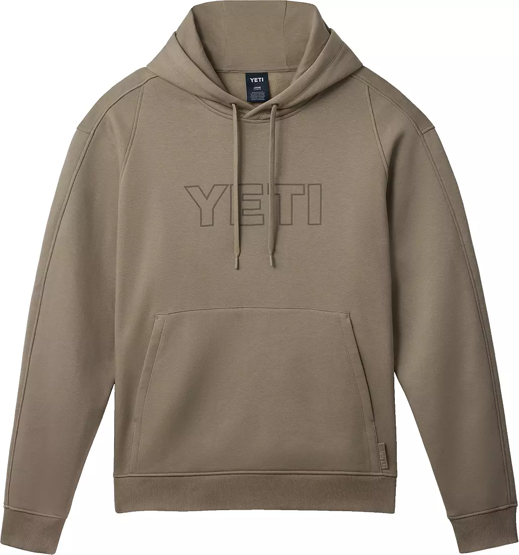 POLERON  YETI® Logo Built For The Wild Fleece Hoodie