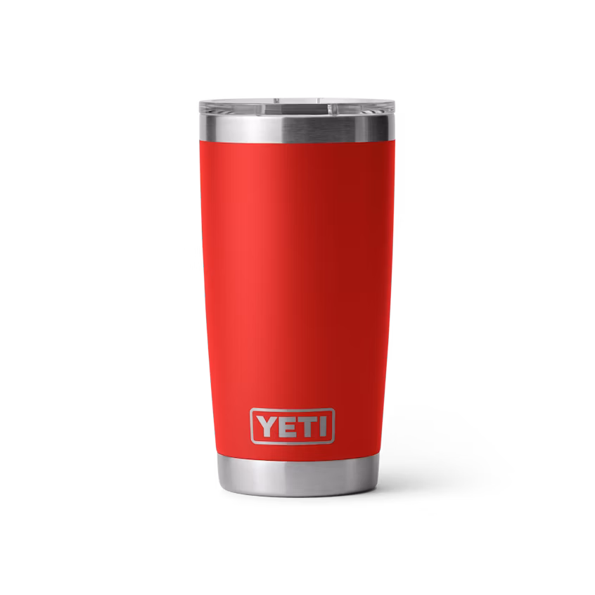 Vaso Termico Yeti Rambler 20 Oz Tumbler Rescue Red
