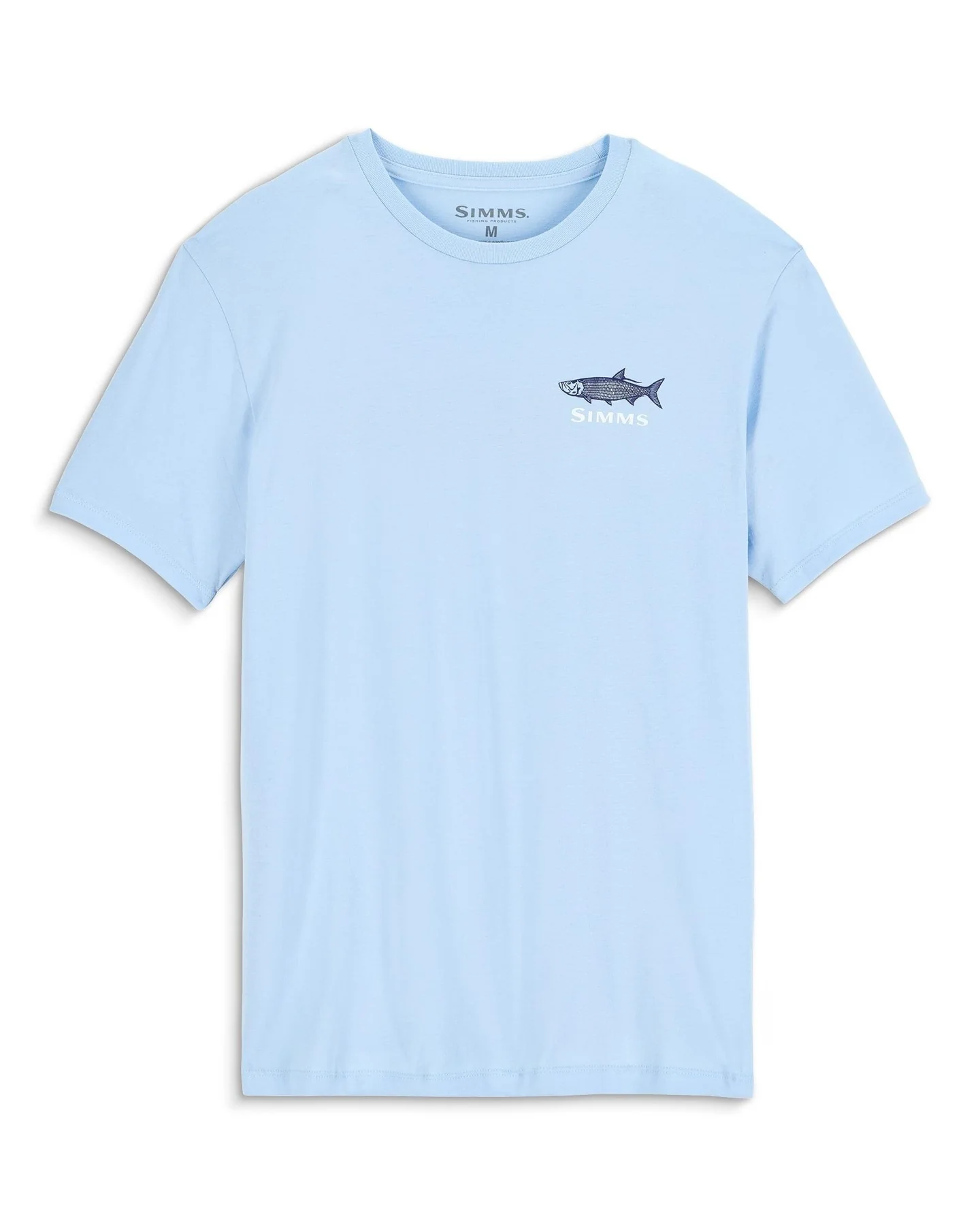 POLERA SIMMS M’S TARPONWEAR T-SHIRT SKY BLUE