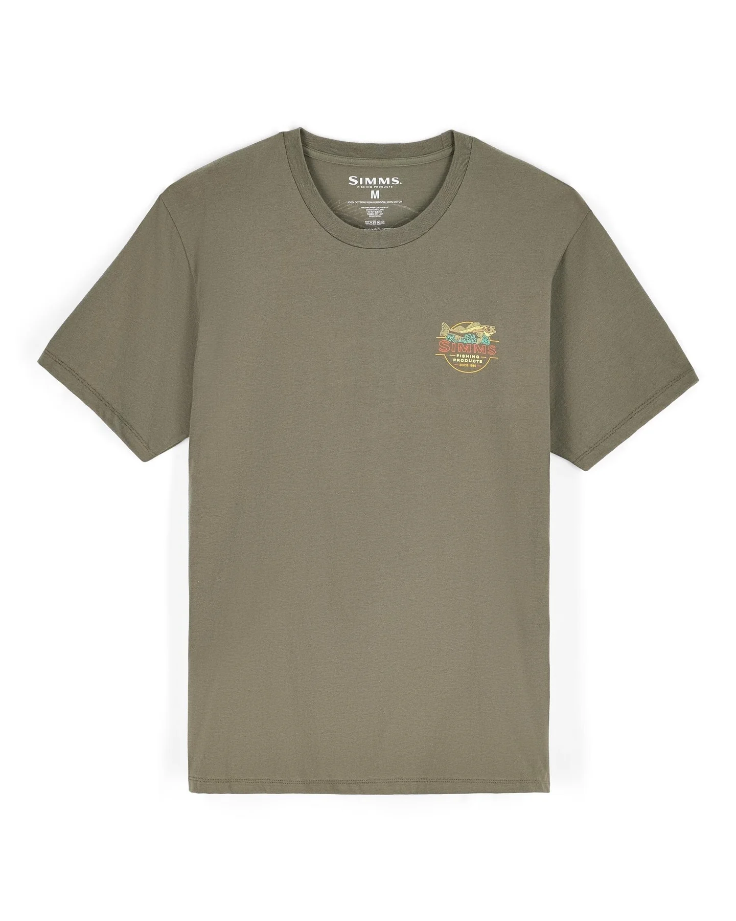 M’S NEON DRAFT T-SHIRT ARMY GREEN