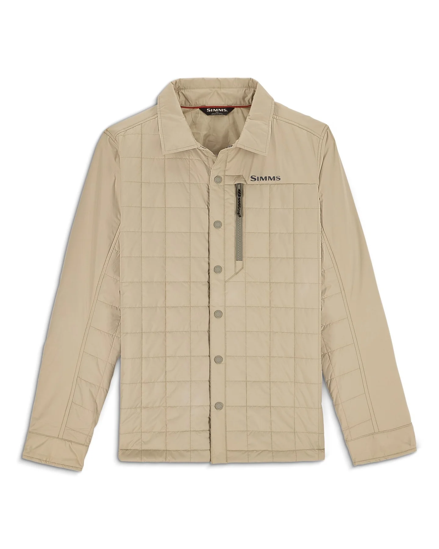 Simms  FALL RUN HYBRID SHACKET STONE