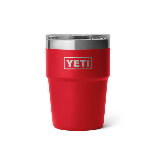 YETI  Rambler® Vaso Apilable De 16 Oz (473 Ml) Rescue Red